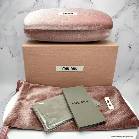 NEW MIU MIU Womens Eyeglasses Brown Oval Full Rim Frames 50-18mm Rx-able Womens - Picture 7 of 7